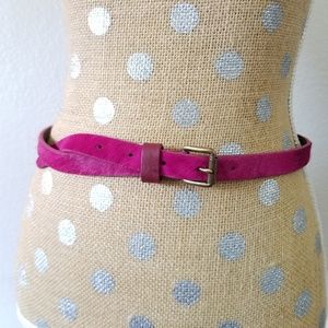 Target Accessories - Faux Horse Hair Magenta Belt Target - OS Target Accessories - Faux Horse Hair Magenta Belt Target - OS